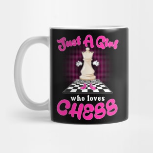 Just A Girl Who Loves Chess Mug